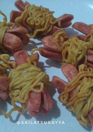 Foto resep Sosis Gulung Mie