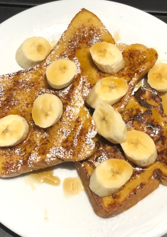 Una foto de 🍴🍌 Tostadas Francesas 🍞