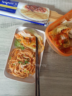Foto resep Spaghetti Kimchi