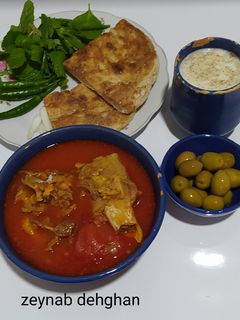 عکسی از دستور آبگوشت مامان پز