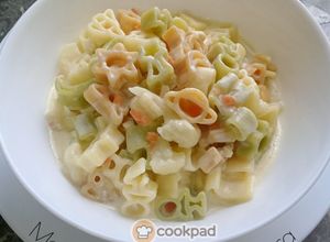 Gambar Macaroni Cheese Carbonara (For Baby 9 Months)