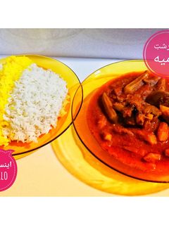 عکسی از دستور خورشت بامیه