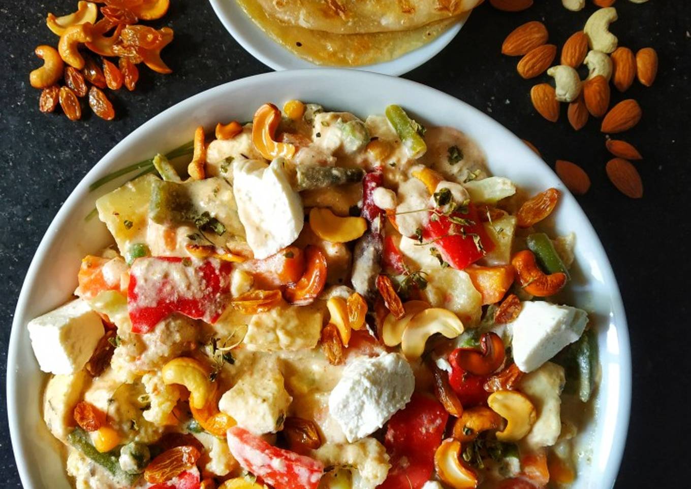 Navratan Paneer korma