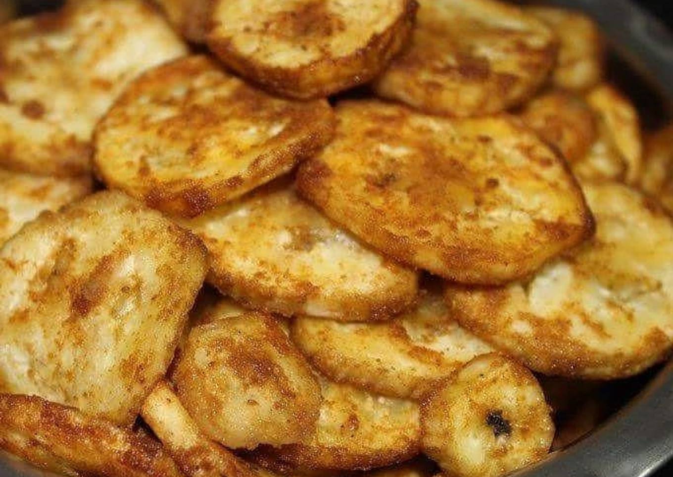 Raw banana fry