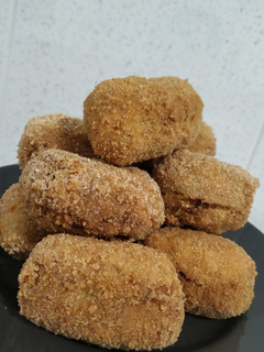 Una foto de Croquetas sin gluten aprovechadas