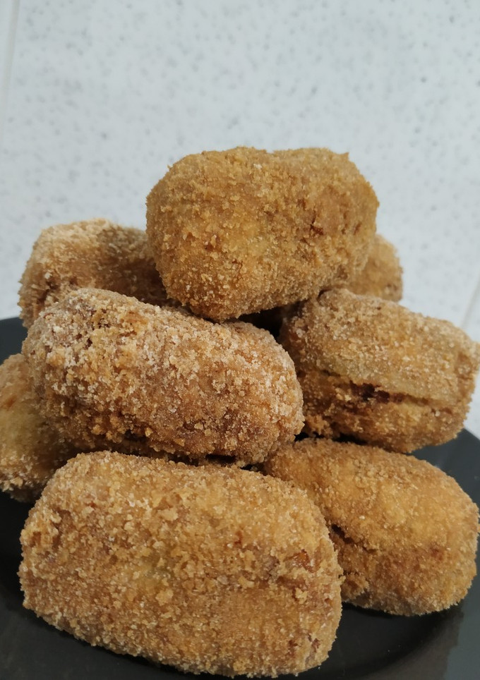 Una foto de Croquetas sin gluten aprovechadas