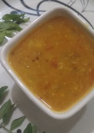 A picture of Sambhar.