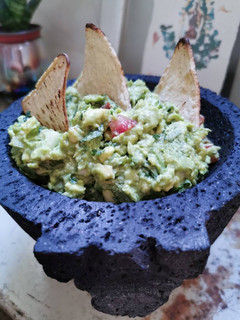 Una foto de Guacamole clásico