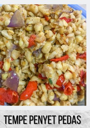 Foto resep Tempe penyet pedas