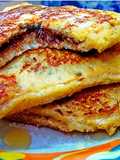 Nutella Cheese French Toast