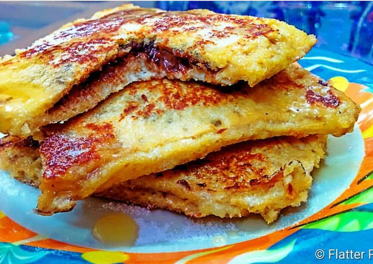 Nutella Cheese French Toast