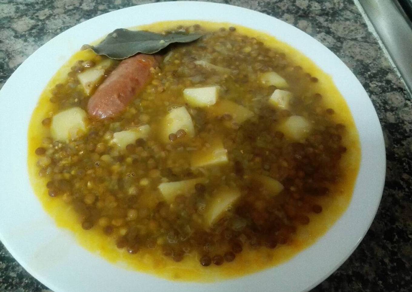 Lentejas en olla exprés