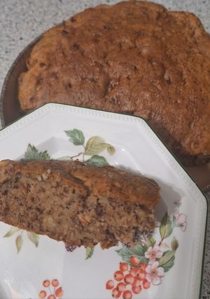 Φωτογραφία της συνταγής 🍌 Υγιεινό Μπανάνα Bread στο Air Fryer (Χωρίς Ζάχαρη & Χωρίς Αυγά)