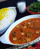 قیمه سیستانی 🌸 (خورش دوغ پای)