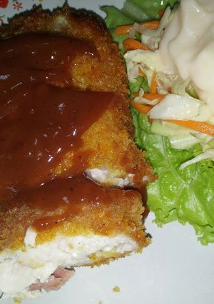 Foto resep Chicken cordon bleu ala solaria