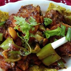 A picture of DRY  CABBAGE  MANCHURIAN.
