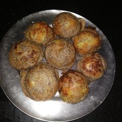 A picture of Stuffed appe for navratri.