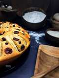 Pie Apple/Pastel de manzana relleno con mermelada (Apple pie filled with jam)
