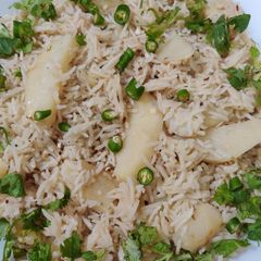 Jeera Rice with Potato A picture of Jeera Rice with Potato.