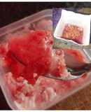 🍓🥶🥛Fresas congeladas con crema o picantes. ¡SUPER FACIL!🥶🍓🌶️
