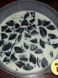 Foto resep Puding Susu Oreo