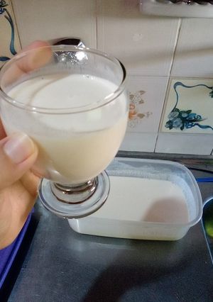Una foto de Yogur casero
