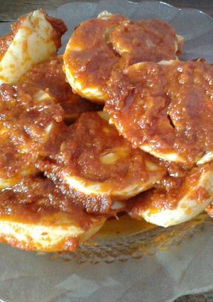 Foto resep Telur Saus Cabai