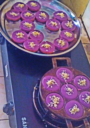 Foto resep Kue Lumpur Ubi Ungu Andalan