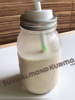 Foto resep 3-ingredients Susu Almond Kurma