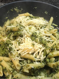 Una foto de Pasta con brócoli