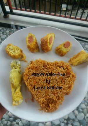 Foto resep Nasi Goreng Valentine