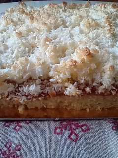 Una foto de Tarta de Coco y Dulce de leche