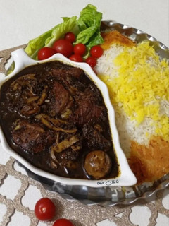 عکسی از دستور خورشت کنگر