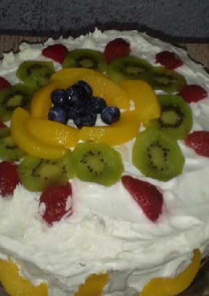 Una foto de Bizcochuelo Frutal