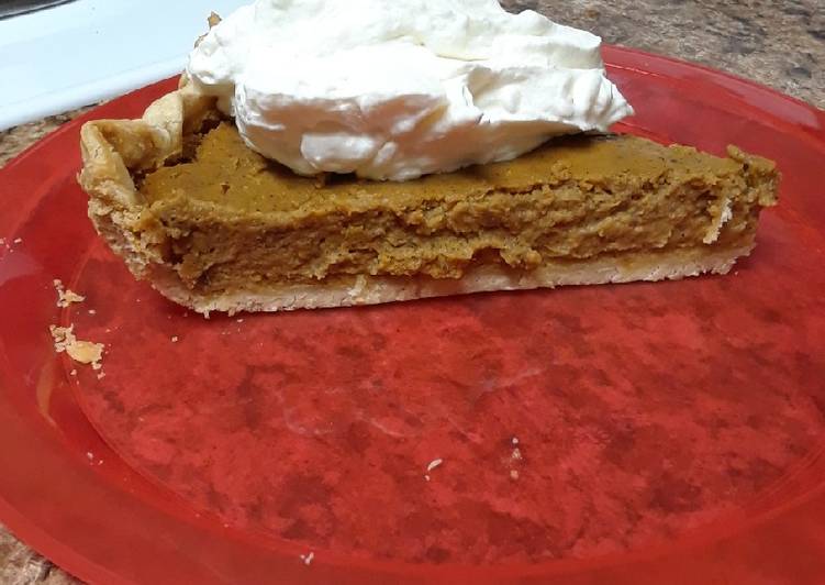 Recipe of Yummy Pumpkin Pie