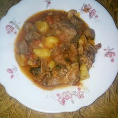 A picture of Beef stew#authormarathon.