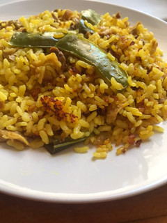 Foto principal de Arroz seco en cazuela antigua