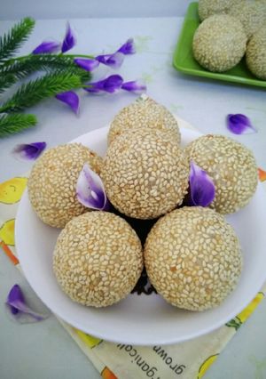 Foto resep Onde-onde isi kacang ijo