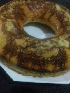 Una foto de Budín mármolado