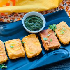 A picture of Amritsari Paneer Pakoda.