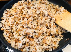 Hình của món Cơm chiên sả chay.