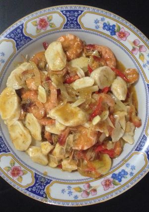 Foto resep Otak Udang asem manis