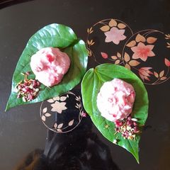 A picture of Paan Sandesh.