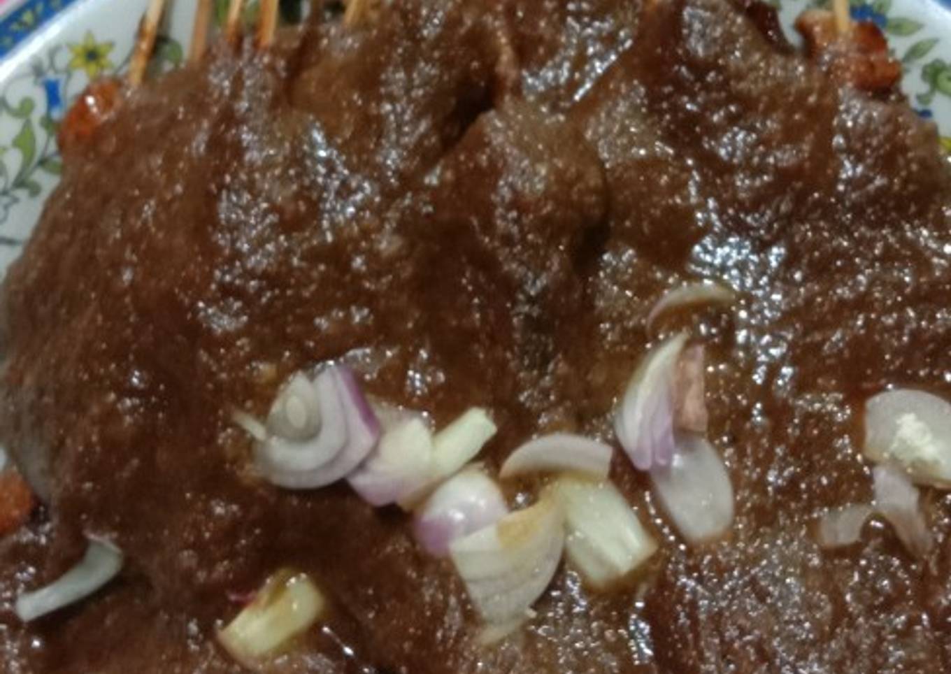 Sate ayam madura enak😍