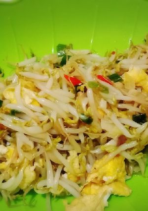 Foto resep Tumis tauge telur