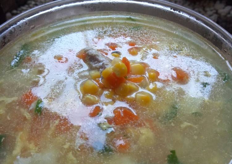 Sop jawor (jagung wortel)