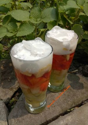 Foto resep Es Buah Simple