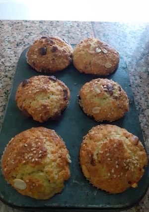 A picture of Vanilla muffins.