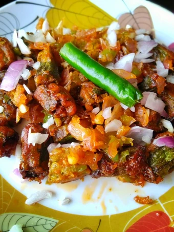 Recipe Bhindi manchurian which Delicious