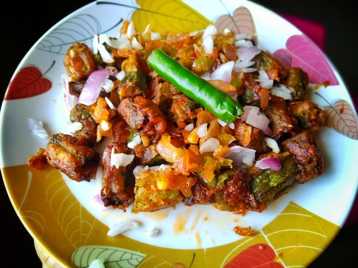 Recipe Bhindi manchurian which Delicious
